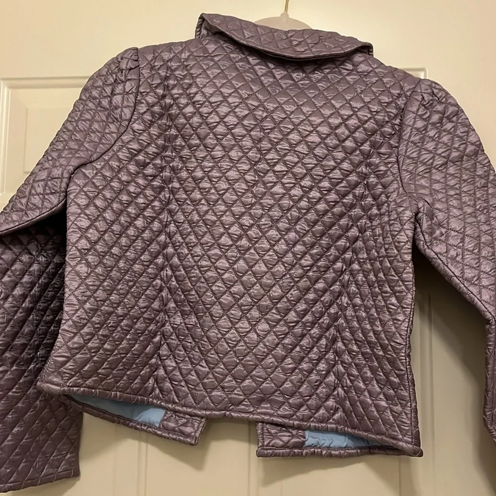 Urban Outfitters Kimchi Blue Trinity Satin Quilted Jacket/NWT/S